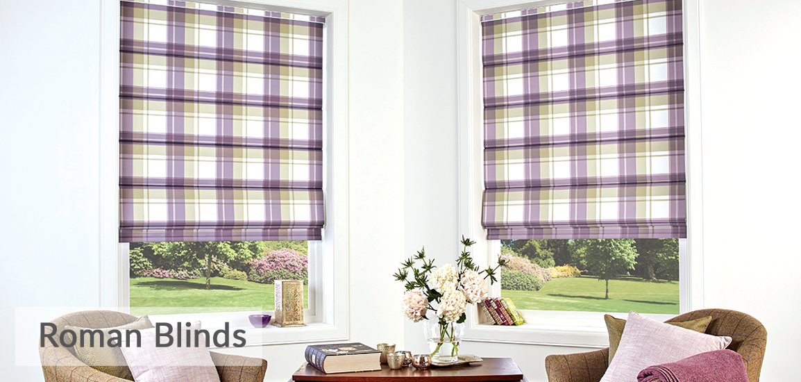 Roman Blinds Glasgow Kirkintilloch | Roman Window Blinds Scotland